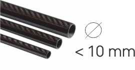 Tubos c/diâmetro até 10mm